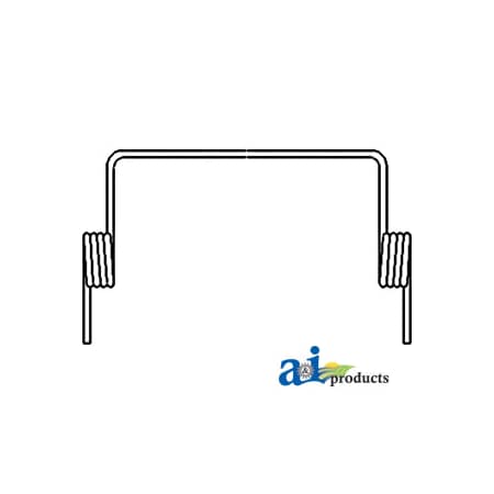 A & I Products LEVER SPRING JOHN DEERE 4" x5" x1" A-R26639
